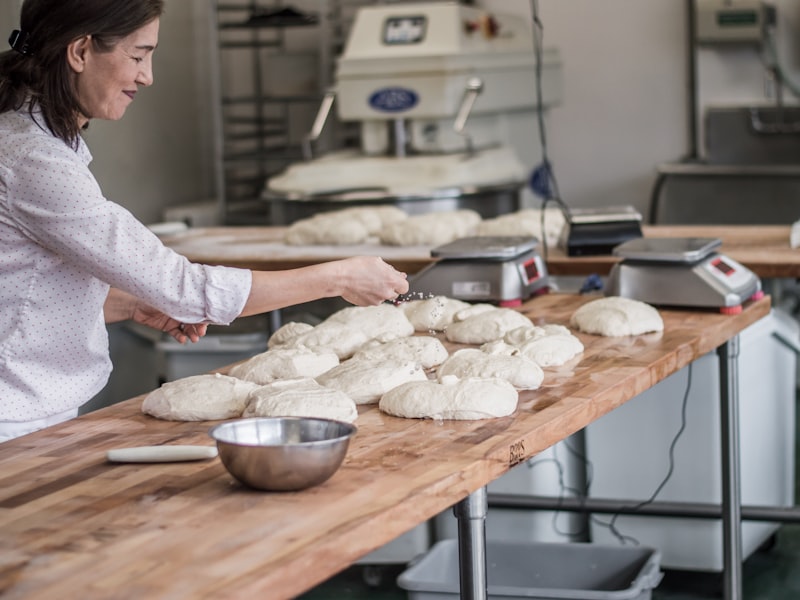 Commercial bakery production line reference